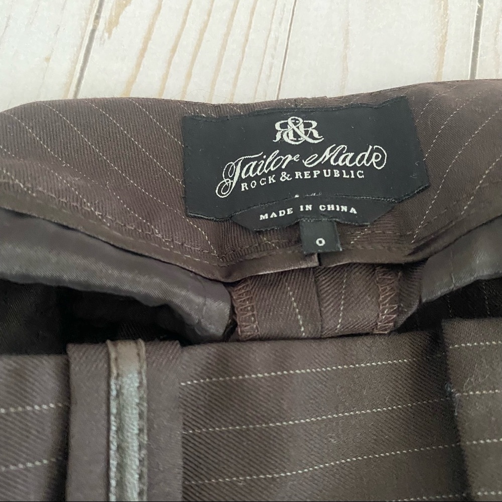 Rock & Republic pinstripe dress pants